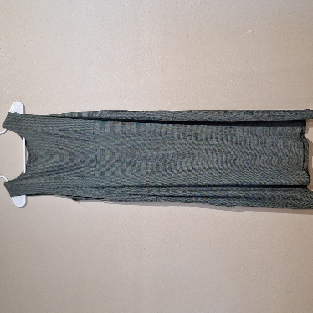 Vintage boho dress drawstring waist